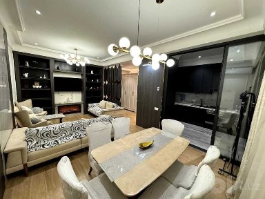 Лучший Вид в Tashkent City 3/3/7: Элегантная Квартира с Площадью 94 м²