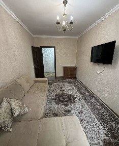 Сдается 3 ком Сергели 5 А. Новостройка