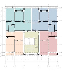 ЖК Meridian у Паркентского - 55 м² на 6 этаже'