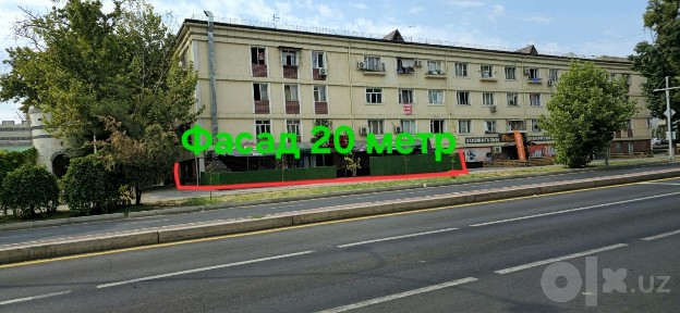 Продаётся нежилое помещение вдоль дороги / чиланзар торговый центр