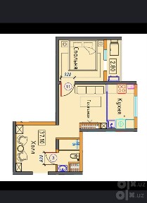 БАШКЕНТ| 1-ком. | 37,64M2|15этаж| ЯШНАБАД Подключ срочно Торг есть