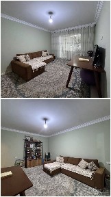 Продается квартира рядом с мечетью Бадамзар. Ориентир м. Бадамзар.