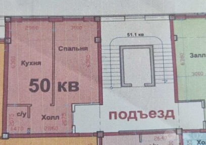 ПРОДАЕТСЯ СВОЯ 1-комнатная квартира в Новостройке (ЖК «OQSAROY»)