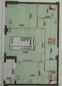 2-комнатная квартира 66 м², Яккасарайский район, 3 этаж