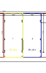 Коммерческое помещение в БЦ Order Plaza 90 м2 / 86 м2