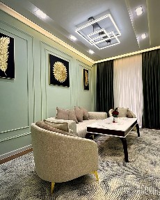 Samarqand, Gagarin - 103 m², 3 xonali, mebelli kvartira