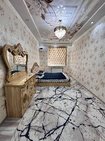 7 каватли лифтли домнинг 2 каватида 1 хонали квартира ижарага берилади