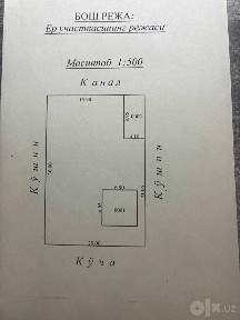 Продается участок в доль реки Зах! 6 соток