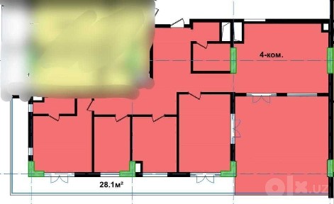 * Vegas Tower 4ком квартира. Шота Руставели, 319 и 26 школа, братские