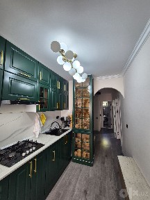 Аренда 3-комнатная квартира, переделанная в 4-комнатную, в 1-м мик-не