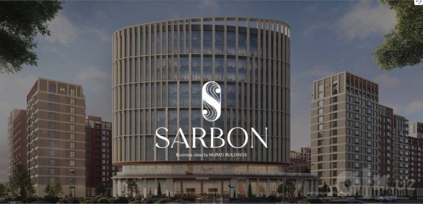ЖК Sarbon Business Новый Ташкент 2х ком 63.21м2 Продается